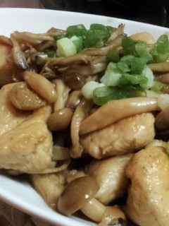 *鶏肉ときのこの中華風炒め*-レシピのメイン写真