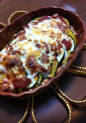 かぼちゃとズッキーニのオーブン焼き-レシピのメイン写真