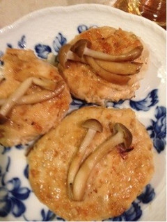 ふわふわ☆つくねバーグ-レシピのメイン写真