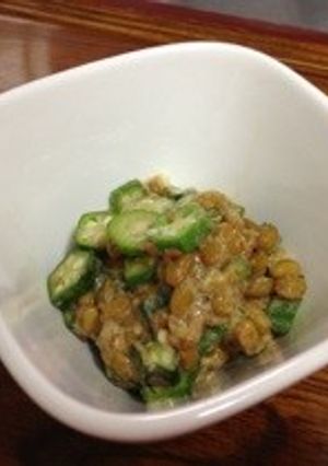 母の味♪オクラと納豆の梅和え☆彡-レシピのメイン写真