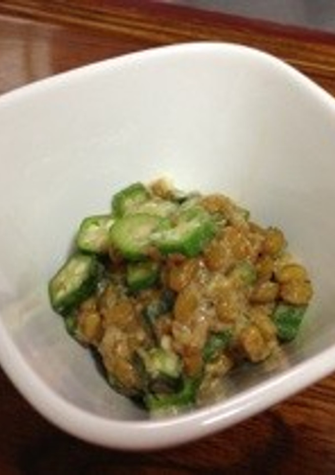母の味♪オクラと納豆の梅和え☆彡-レシピのメイン写真