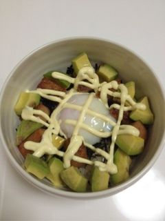 アボカド&スパムの照焼き丼-レシピのメイン写真