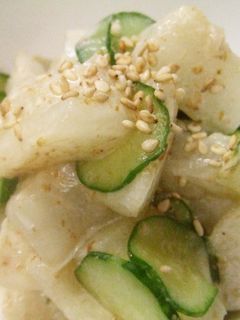 とうがん☆ワタ☆の胡麻サラダ♪-レシピのメイン写真