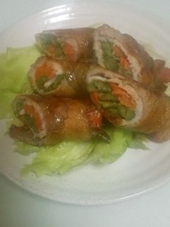 甘辛味が決め手★肉巻き野菜-レシピのメイン写真