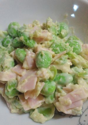 お弁当に、枝豆と空豆のサラダ-レシピのメイン写真