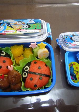 てんとう虫★キャラ弁-レシピのメイン写真