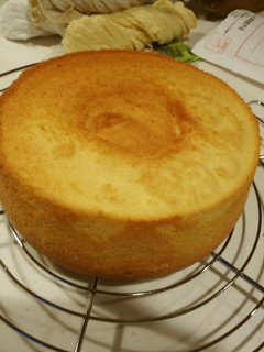 しっとりふわふわスポンジケーキ 共立て-レシピのメイン写真