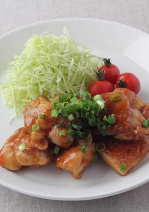 鶏ももガーリックバターぽん酢炒め-レシピのメイン写真