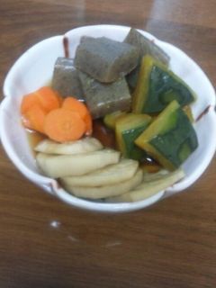 カボチャと一緒に煮物-レシピのメイン写真