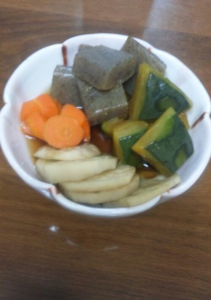 カボチャと一緒に煮物-レシピのメイン写真