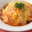 ぽん酢あんの天津飯
