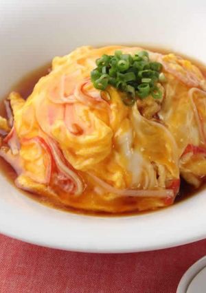 ぽん酢あんの天津飯-レシピのメイン写真
