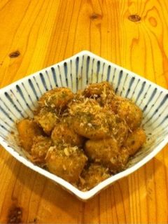 たこ焼き風!?里芋のソース煮-レシピのメイン写真
