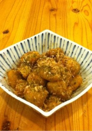 たこ焼き風!?里芋のソース煮-レシピのメイン写真