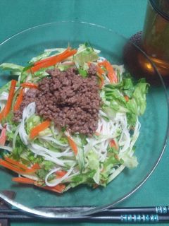 ★☆肉そぼろと野菜のサラダ素麺☆★-レシピのメイン写真