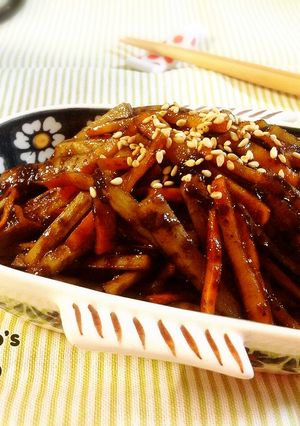 誰でも簡単！！海苔の佃煮できんぴらごぼう-レシピのメイン写真