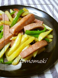 スパム・じゃがいものシンプル炒め-レシピのメイン写真