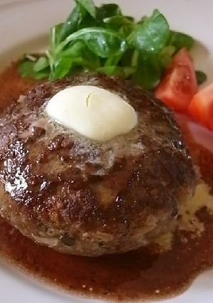 うちのスペシャル大人味ハンバーグステーキ-レシピのメイン写真