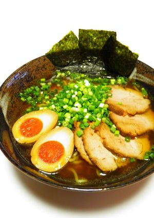 コッテリだけどサッパリ*醤油ラーメン♪-レシピのメイン写真