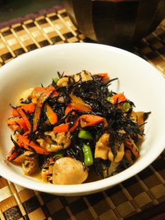 めんつゆで作るひじきの煮物-レシピのメイン写真