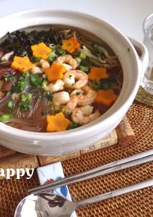 簡単一人鍋♪エスニックなマロニースープ-レシピのメイン写真