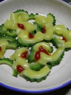 ゴーヤのチーズ焼き-レシピのメイン写真