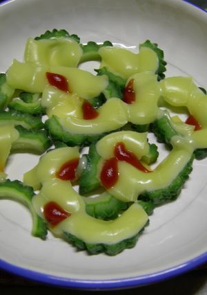 ゴーヤのチーズ焼き-レシピのメイン写真