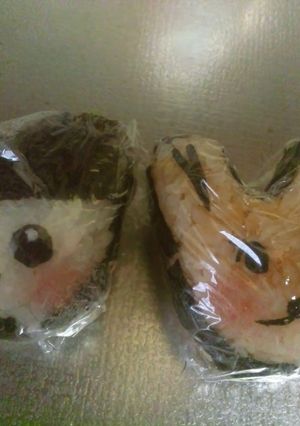 キャラ弁♡まめっち＆うさぎちゃん♪-レシピのメイン写真