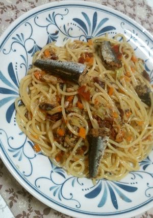 絶望スパゲティ～鰯のぺペロンチーノ～-レシピのメイン写真