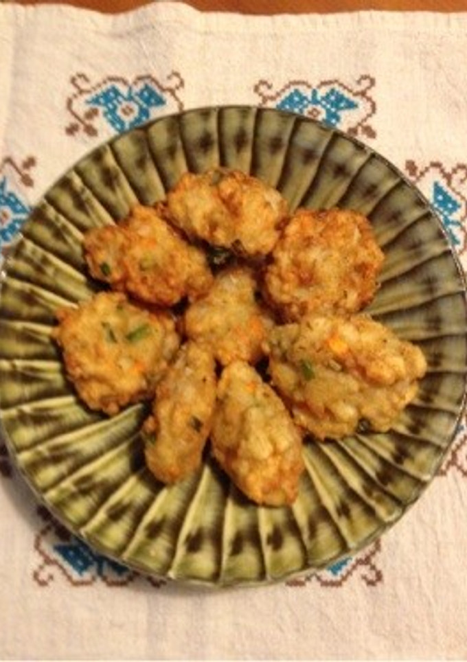 蓮根とはんぺんの揚物-レシピのメイン写真