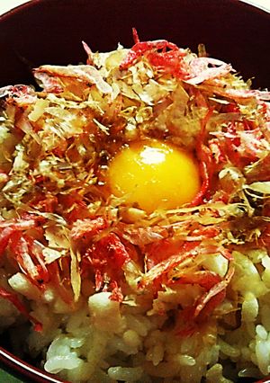 ズボラ飯☆のっけるだけの天卵丼♪-レシピのメイン写真