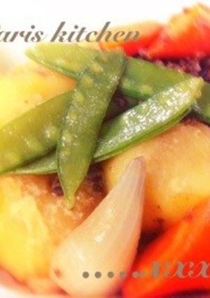 ひき肉で!水なし肉じゃが-レシピのメイン写真