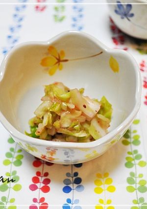 材料2つだけ♡梅キャベツ-レシピのメイン写真