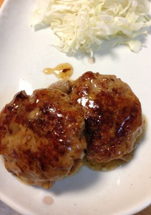 レンコンのきんぴら入りハンバーグ☆-レシピのメイン写真