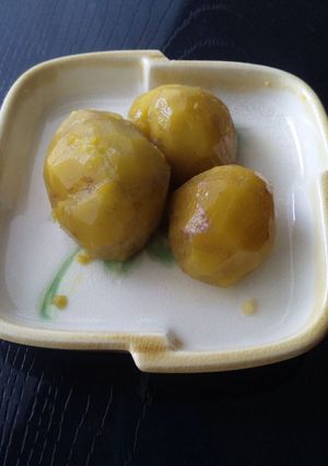 崩れにくい栗の甘露煮と保存方法-レシピのメイン写真