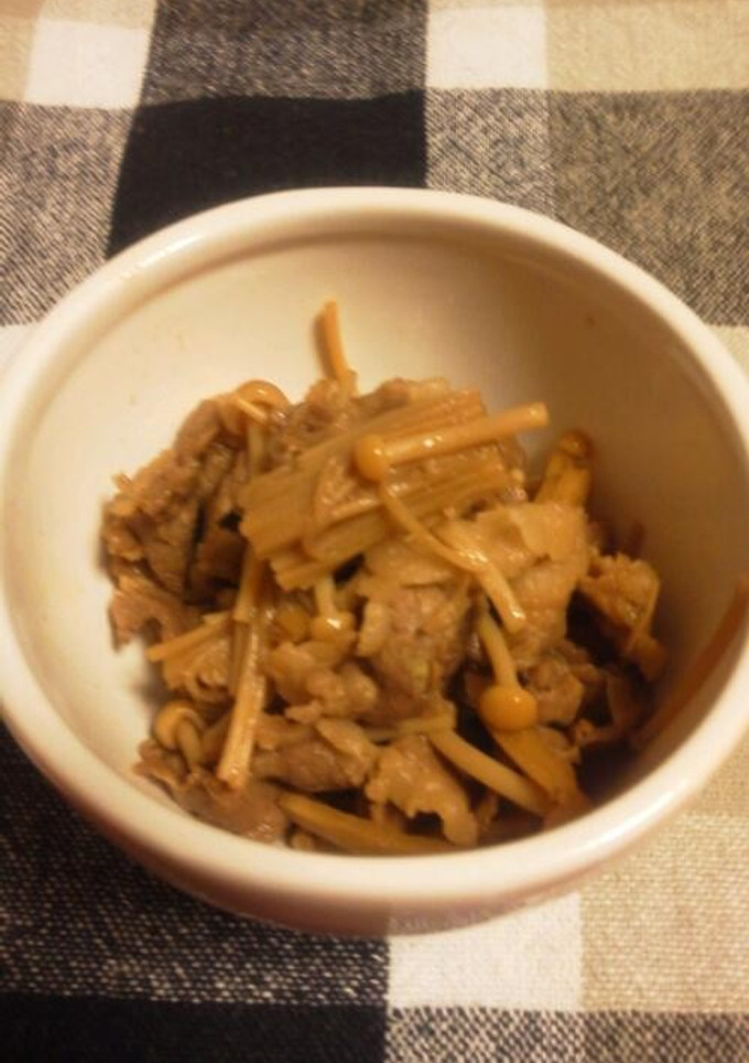 万能!えのきと牛肉のしぐれ煮-レシピのメイン写真