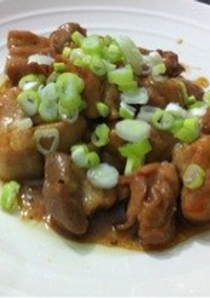 鶏もも肉と豚バラの さっぱり焼き-レシピのメイン写真