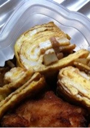 カレーリメイク卵焼き☆お弁当隙間埋め-レシピのメイン写真