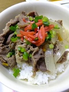 牛丼-レシピのメイン写真