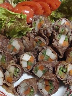 牛肉の長いも巻-レシピのメイン写真