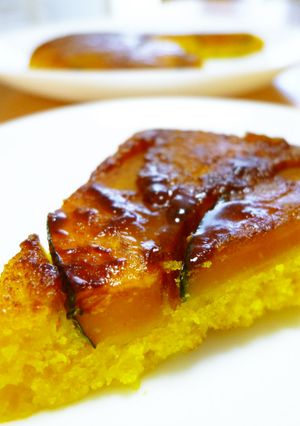 ハロウィン★フライパンdeかぼちゃケーキ-レシピのメイン写真