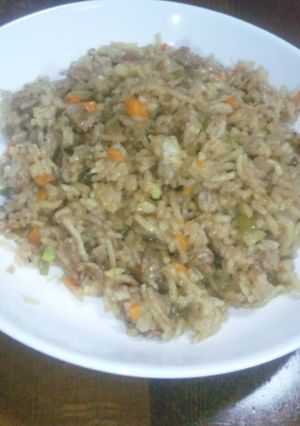 野菜たっぷりそば飯-レシピのメイン写真