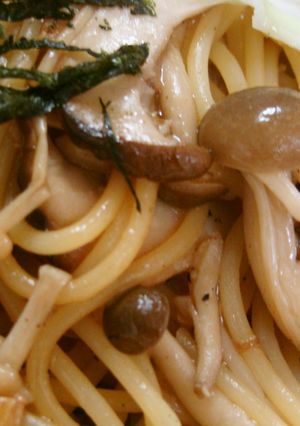 ３種のきのこ和風パスタ-レシピのメイン写真
