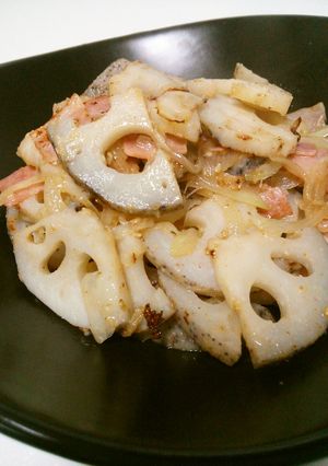 風邪・花粉症対策＊蓮根のホットサラダ-レシピのメイン写真