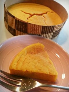 豆腐かぼちゃ人参のスイートポテト風ケーキ-レシピのメイン写真