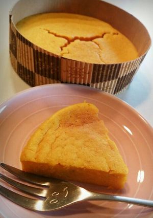 豆腐かぼちゃ人参のスイートポテト風ケーキ-レシピのメイン写真