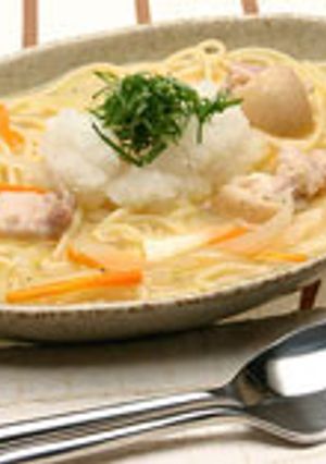 大根おろしと鶏の和風パスタ♪-レシピのメイン写真