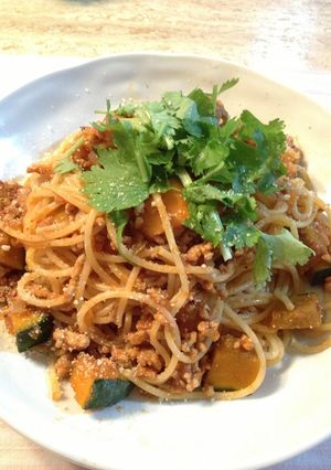 妊婦のマニアックかぼちゃパスタ☆-レシピのメイン写真