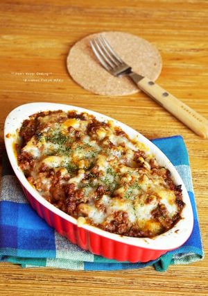 ズボラで簡単♬南瓜と挽き肉のグラタン-レシピのメイン写真