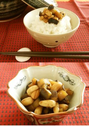 ご飯のおともに✿みそピーなっす✿-レシピのメイン写真